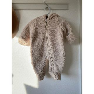 ベビーギャップ(babyGAP)のくま耳もこもこアウター(カバーオール)