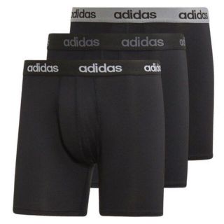 アディダス(adidas)のアディダス◆adidas◆ボクサーパンツ◆ボクサーブリーフ◆３Ｐ◆Ｓ◆ブラック(ボクサーパンツ)