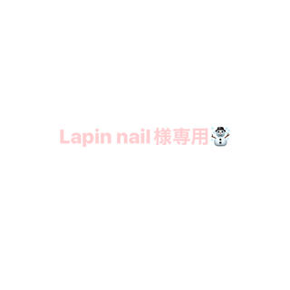 Lapin nail様専用(その他)