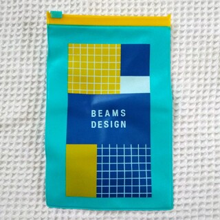 ビームス(BEAMS)のBEAMS DESIGN ビニールポーチ　特茶のおまけ(ノベルティグッズ)