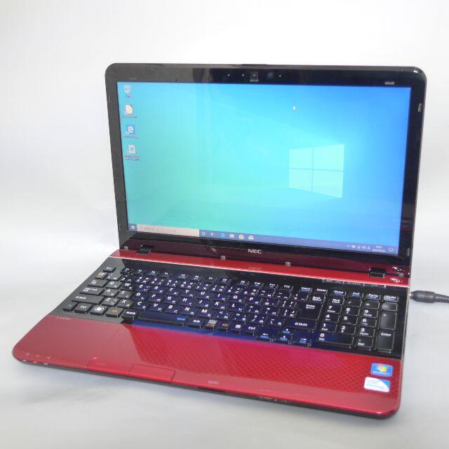 レッド ノートpc LS150HS6R 4GB 750GB RW 無線ウイルス対策