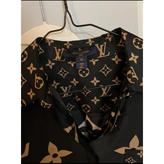 LOUIS VUITTON(ルイヴィトン)のLOUIS VUITTON シャツ ミックスモノグラムマスキュリンシャツ 激レア レディースのトップス(シャツ/ブラウス(長袖/七分))の商品写真