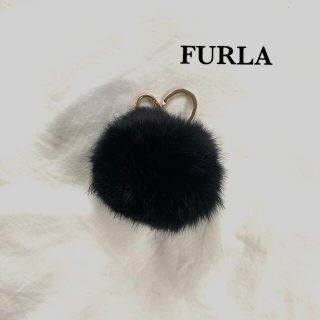 フルラ(Furla)の《FURLA》ファーリング　キーホルダー　ぼんぼんキーホルダー(キーホルダー)