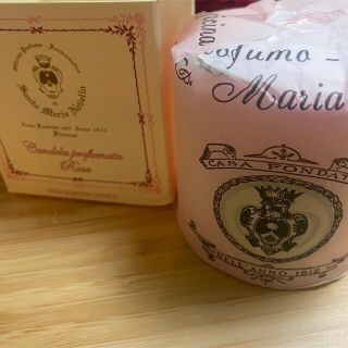 サンタマリアノヴェッラ(Santa Maria Novella)の【最終お値下げ】サンタマリアノヴェッラ　キャンドル　ローザ(キャンドル)