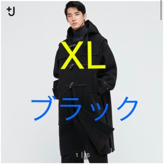 ユニクロ(UNIQLO)のウールオーバーサイズダッフルコート +j ユニクロ(ダッフルコート)