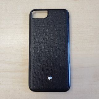 モンブラン iPhoneケース レザー ブラック