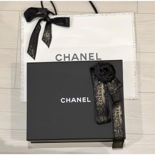 シャネル(CHANEL)のシャネル　空箱　バッグ用 2021年　クリスマス限定(ショップ袋)