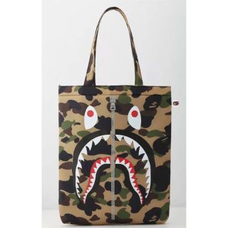 アベイシングエイプ(A BATHING APE)のBAPE◆A BATHING APE／シャーク◆トートバッグ◆付録品ノベルティ(トートバッグ)