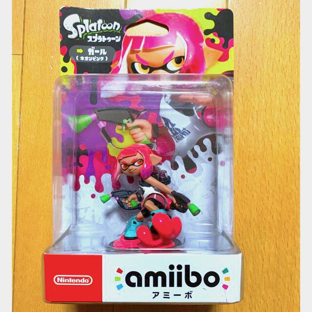 新品 即納 amiibo スプラトゥーン ガール ネオンピンク 3体セットエンタメ/ホビー