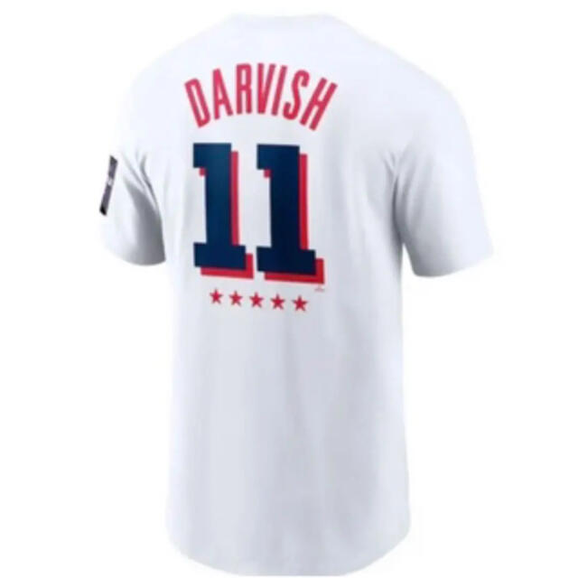 ダルビッシュ 完売品 2021年MLB オールスター ユニフォーム　Tシャツ
