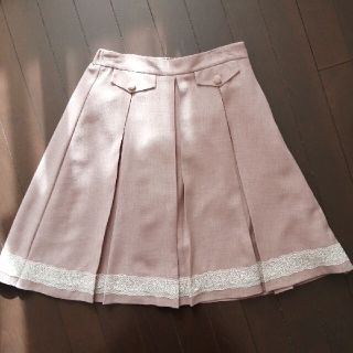 アクシーズファム(axes femme)のアクシーズファム　レーススカート(ひざ丈スカート)