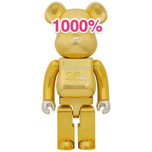 新品未開封 BE@RBRICK MEDICOM TOY 25th 1000%