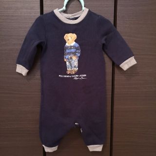 ラルフローレン(Ralph Lauren)のラルフローレン ロンパース 6M 新品靴下付き(ロンパース)