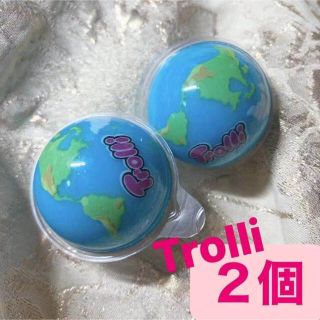 正規品トローリ地球グミ Trolli2個 お菓子 ASMR(菓子/デザート)