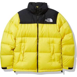 ザノースフェイス(THE NORTH FACE)のXXL ノースフェイス ヌプシジャケットイエロー nuptse(ダウンジャケット)