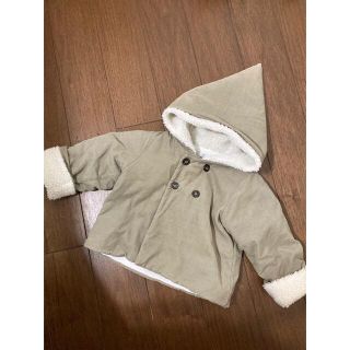 プチバトー(PETIT BATEAU)のプチバトー　小人コート　12M 74cm(ジャケット/コート)