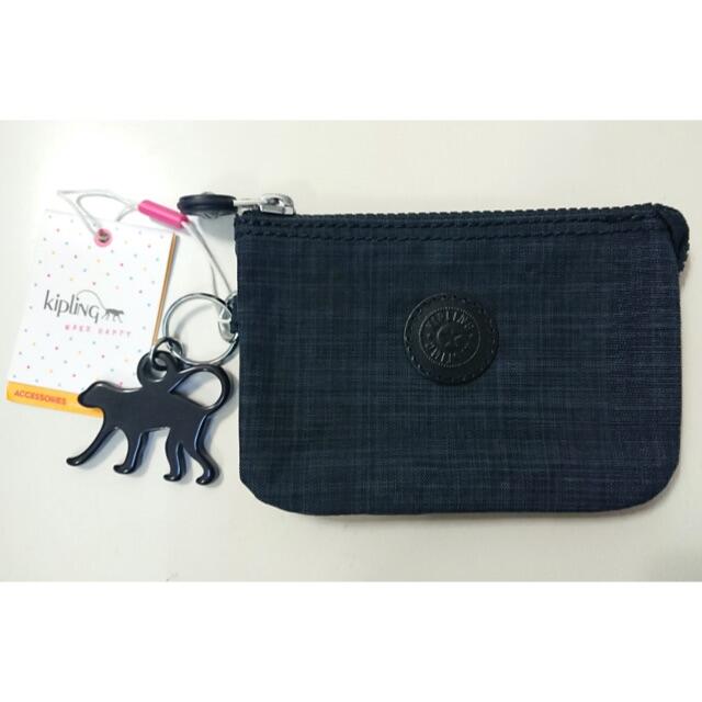 kipling(キプリング)の1580 未使用 キプリング KIPLING ポーチ コインケース ネイビー レディースのファッション小物(ポーチ)の商品写真