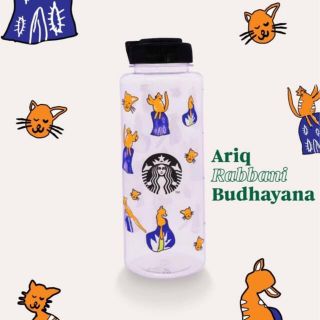 スターバックスコーヒー(Starbucks Coffee)のStarbucks スターバックス プラスチック ウォーターボトル キャット(タンブラー)