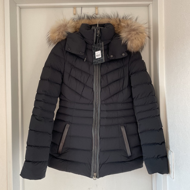 美品 Mackage マッカージュ 高品質 ブルゾンコート 本革レザー使い