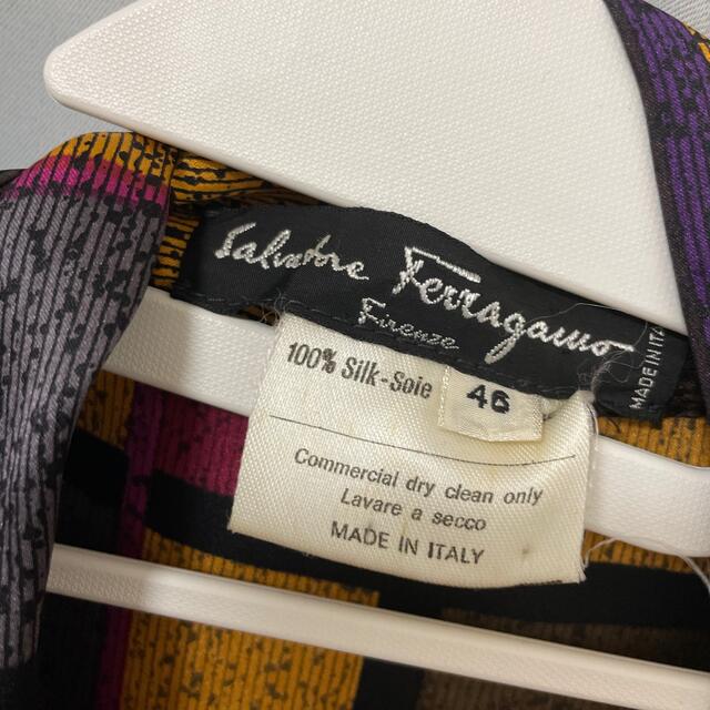 Salvatore Ferragamo(サルヴァトーレフェラガモ)のSalvatore Ferragamo シルクワンピース  レディースのスカート(ひざ丈スカート)の商品写真
