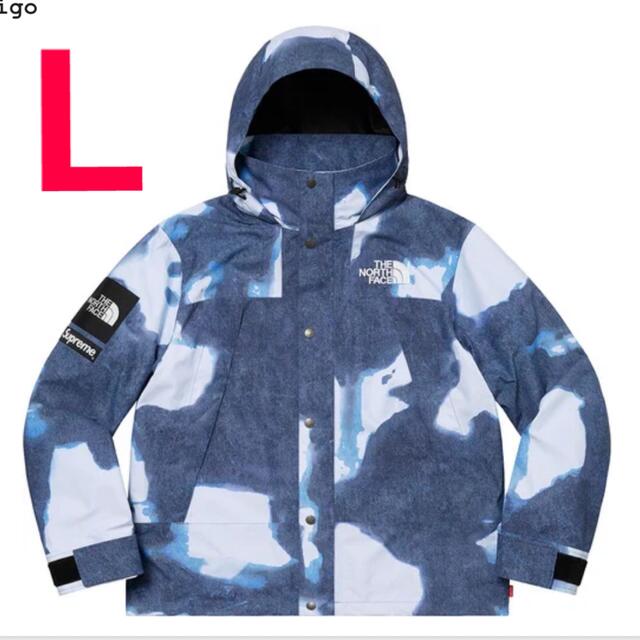 希少 黒入荷! Supreme - supreme North Face Indico L size