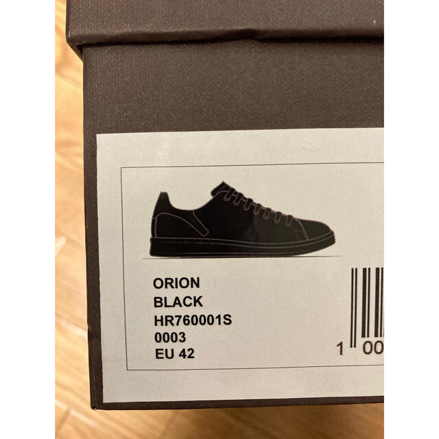 変更OK 新品 41 RAF SIMONS 22aw ORION スニーカー 黒 4649 | www