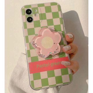 スマホケース　グリップ　グリップトック(その他)