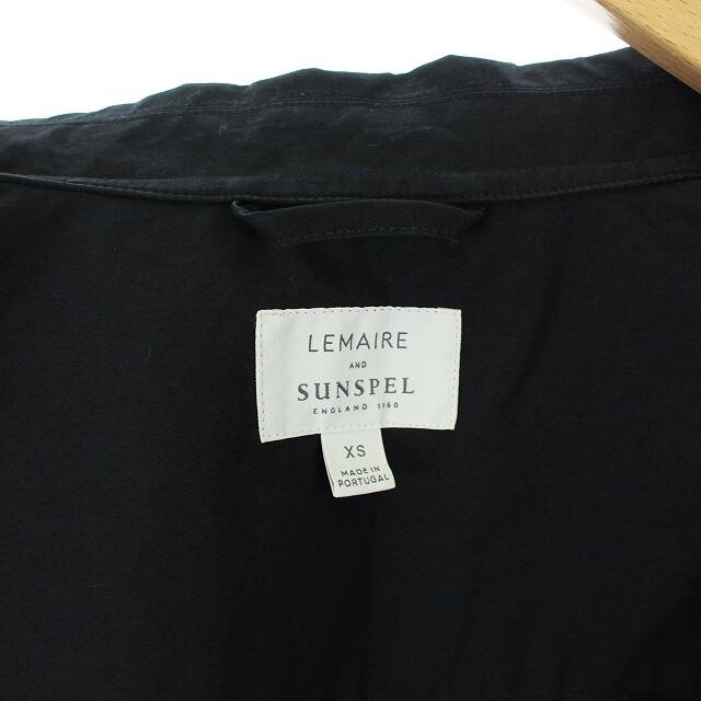 LEMAIRE(ルメール)のルメール セットアップ 上下 長袖 シャツ イージーパンツ XS 黒 ブラック メンズのトップス(シャツ)の商品写真