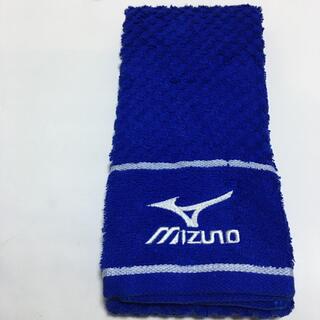 ミズノ(MIZUNO)のフェイスタオル mizuno 青(タオル/バス用品)