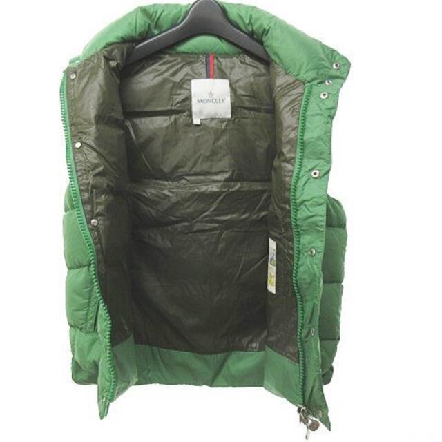 モンクレール MONCLER チベット ダウン ベスト 1 S位 緑 - 5