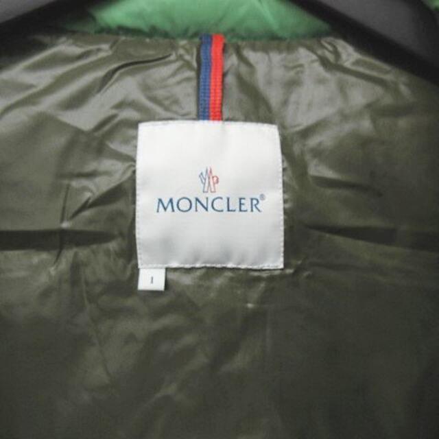 モンクレール MONCLER チベット ダウン ベスト 1 S位 緑 - ダウンベスト