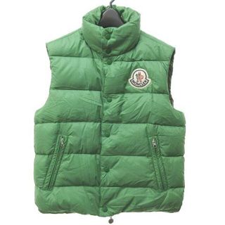 モンクレール MONCLER ダウン ベスト カーキ メンズ サイズ4