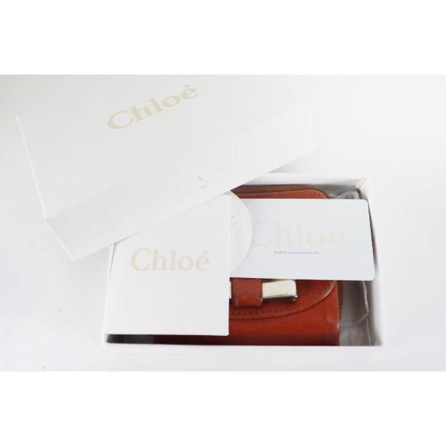 Chloe クロエ 2つ折り財布　レザー　ブラウン　証明書付き 9