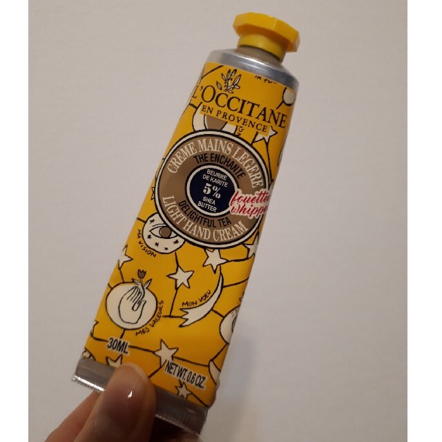 L'OCCITANE(ロクシタン)の【中古】 ロクシタン　限定品 ハンドクリーム　ディライトフルティー コスメ/美容のボディケア(ハンドクリーム)の商品写真