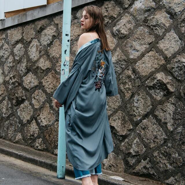 【Ameri VINTAGE]】LAUREN KIMONO JK