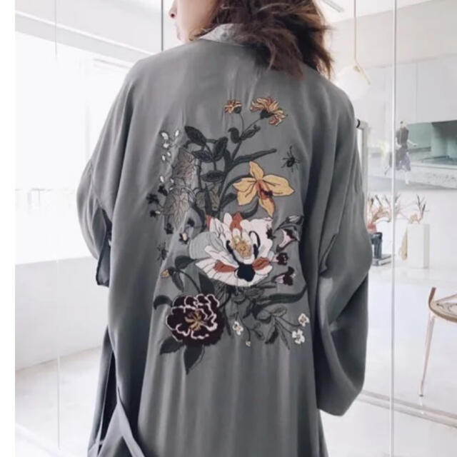 Ameri VINTAGE(アメリヴィンテージ)の【Ameri VINTAGE]】LAUREN KIMONO JK レディースのジャケット/アウター(その他)の商品写真