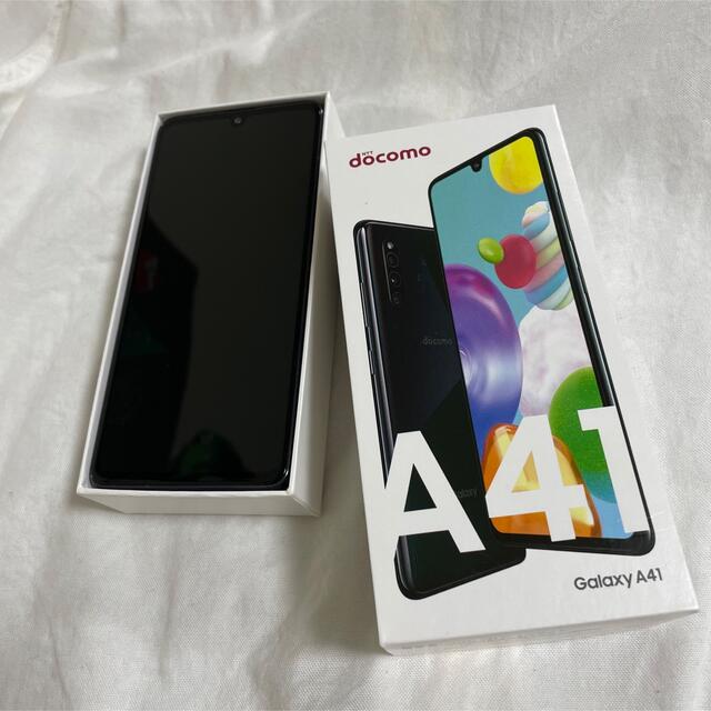 Galaxy A41 64GB ブラック SIMロック解除済み