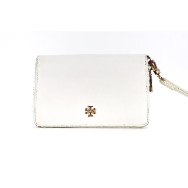 Tory Burch(トリーバーチ)のTORY BURCH トリーバーチ ミニ財布 ストラップ付 ジップ レディースのファッション小物(財布)の商品写真