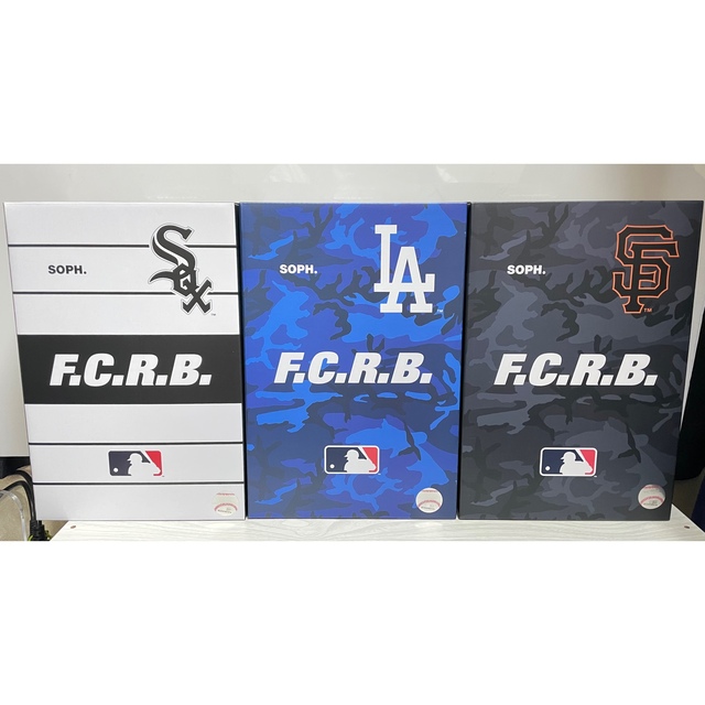 BE@RBRICK F.C.R.B. × MLB 100％ & 400％ 3種 その他 【保証書付 ...