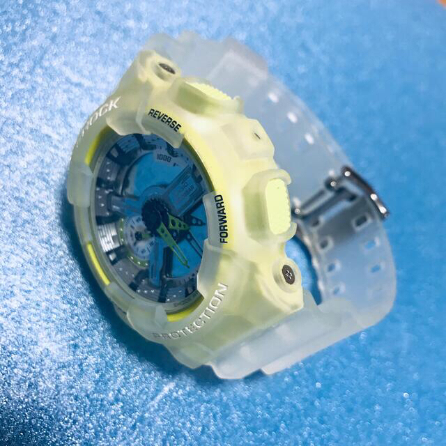 G-SHOCK(ジーショック)の✨新品・未使用 CASIO G-SHOCK GA-110LS 「缶ケース付き」 メンズの時計(腕時計(デジタル))の商品写真