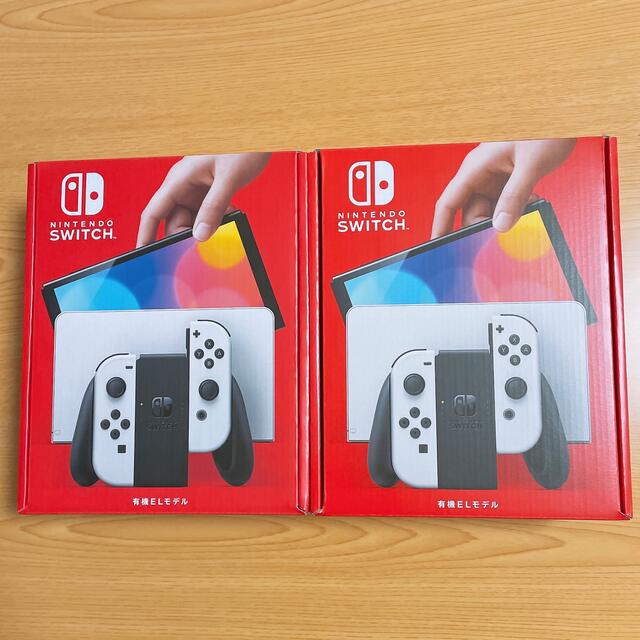 スイッチ【新品未開封】Nintendo Switch 有機EL モデル 本体 ホワイト