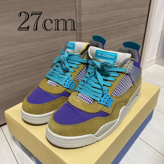 AIR JORDAN4 UNION デザートモス ★ 27cm 美品