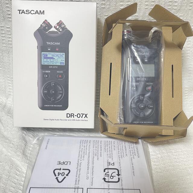 TASCAM DR-07X 音声レコーダー