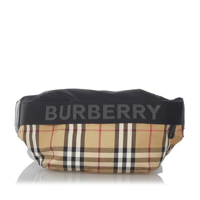 【通販 人気】 BURBERRY - 美品 メンズ ウエストバッグ バーバリー ウエストポーチ
