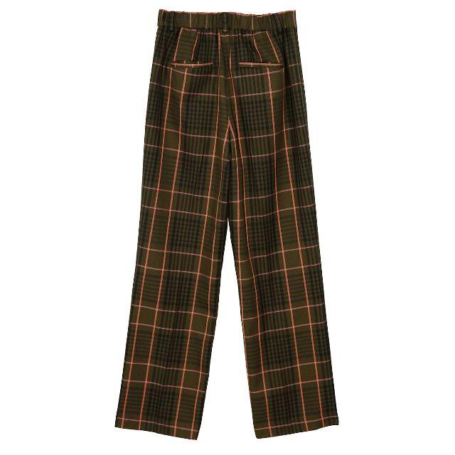 Ameri VINTAGE(アメリヴィンテージ)のゆうこぶた様専用着１回 CHEERFUL CHECK PANTS グリーンM レディースのパンツ(カジュアルパンツ)の商品写真