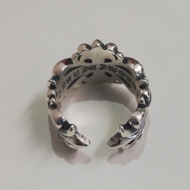 シルバー 925 17号 リング 指輪 silver925 フローラルリング メンズのアクセサリー(リング(指輪))の商品写真