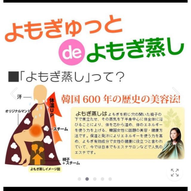 よもぎ蒸し よもぎゅっと コスメ/美容のダイエット(その他)の商品写真