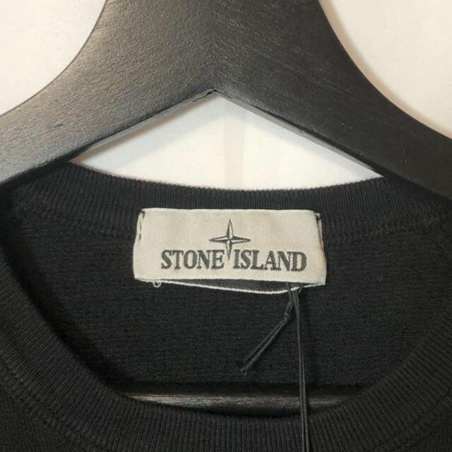 Sサイズ STONE ISLAND WASHED RAGLAN スウェットシャツ 2