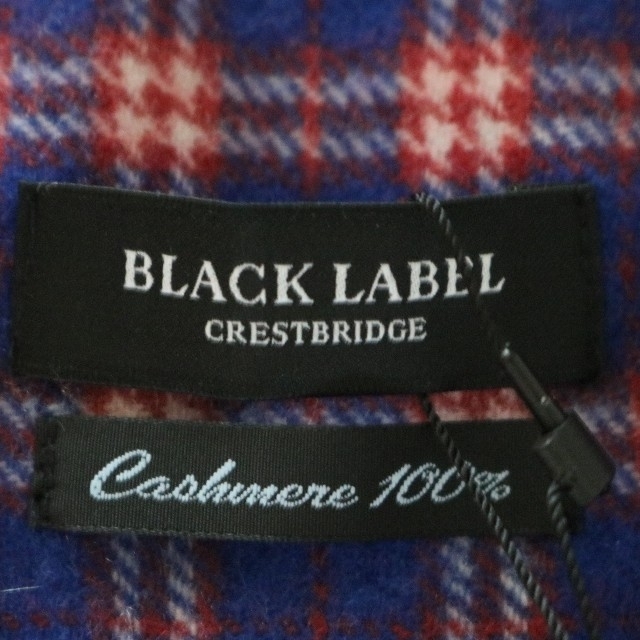 BLACK LABEL CRESTBRIDGE(ブラックレーベルクレストブリッジ)の【BLACK LABEL CRESTBRIDGE】マフラー　カシミヤ100%☆ メンズのファッション小物(マフラー)の商品写真