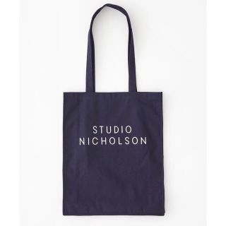 【新品】STUDIO NICHOLSON Cotton Canvas Tote(トートバッグ)